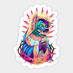 Holy Hyena Sticker